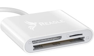 Kaardilugeja Reagle USB microSD SD CF TF SDXC Mac adapter hind ja info | USB jagajad, adapterid | kaup24.ee