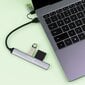 Reagle USB-C USB-A 2-in-1 HUB 3x USB porti SD TF lugejale hind ja info | USB jagajad, adapterid | kaup24.ee
