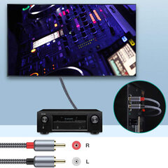 Reagle RCA kaabel, 2m hind ja info | Kaablid ja juhtmed | kaup24.ee