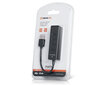 Real-EL HQ-154, USB 2.0 HUB, 4 x USB цена и информация | USB jagajad, adapterid | kaup24.ee