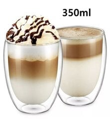 Winder topeltklaasist 2 tassi Coffee, 350 ml цена и информация | Стаканы, фужеры, кувшины | kaup24.ee