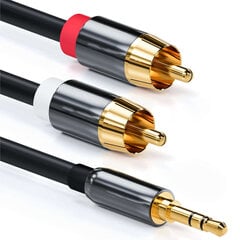 Regale RCA 3,5 mm, 3m цена и информация | Кабели и провода | kaup24.ee