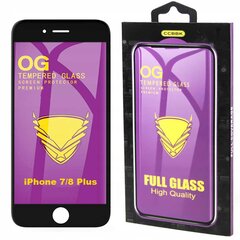 OG Premium Klaasist iPhone 6/6s Plus, must цена и информация | Защитные пленки для телефонов | kaup24.ee