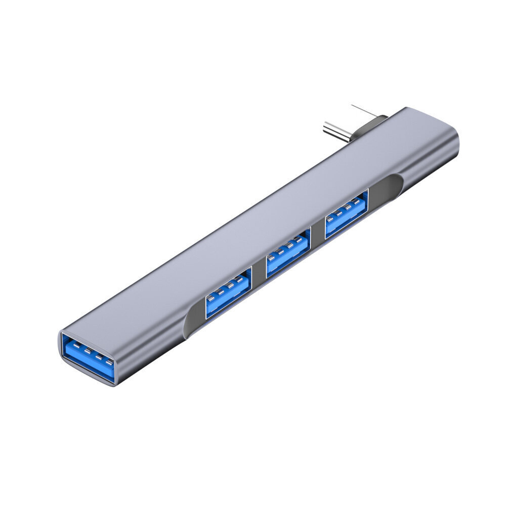 USB-C multifunktsionaalne HUB-jaam, type C цена и информация | USB jagajad, adapterid | kaup24.ee