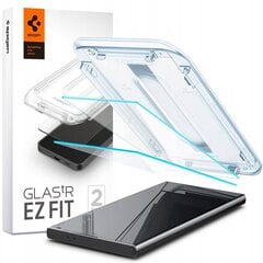 Klaas Spigen Glas.tR EZ Fit 2-Pack Galaxy S24 Ultra цена и информация | Защитные пленки для телефонов | kaup24.ee