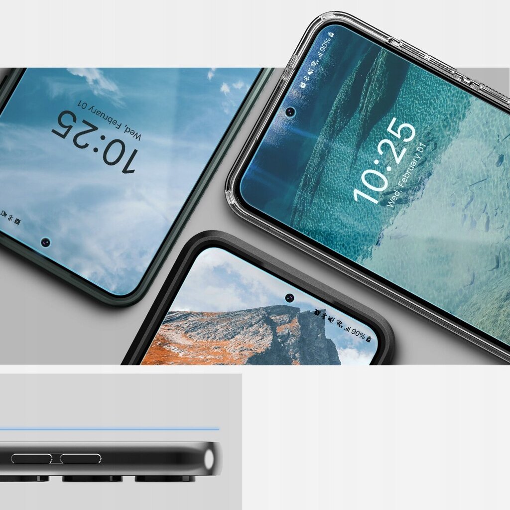 Kaitseklaas Spigen Neo Flex Solid 2-pack Galaxy S24 цена и информация | Ekraani kaitsekiled | kaup24.ee