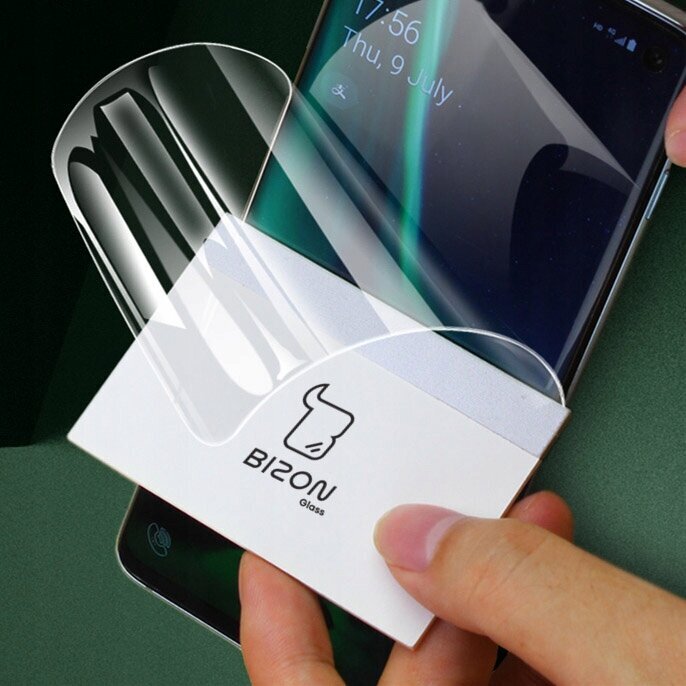 Kaitseklaas Bizon Glass Hydrogel iPhone 14 / 13 / 13 Pro, 2 tk. hind ja info | Ekraani kaitsekiled | kaup24.ee