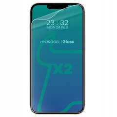 Kaitseklaas Bizon Glass Hydrogel iPhone 14 / 13 / 13 Pro, 2 tk. hind ja info | Ekraani kaitsekiled | kaup24.ee