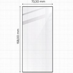 Karastatud klaas Bizon Glass Edge 2 Galaxy S24 Ultra цена и информация | Защитные пленки для телефонов | kaup24.ee