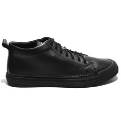 Мужские кожаные туфли Davis 250131, черный цена и информация | Мужские ботинки | kaup24.ee