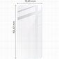 Karastatud klaas Bizon Glass Clear 2 iPhone 15 Plus / 15 Pro Max цена и информация | Ekraani kaitsekiled | kaup24.ee