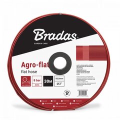 Шланг плоский Agro-Flat WP8 / BP24 Bar - 2" / 100м цена и информация | Оборудование для полива | kaup24.ee