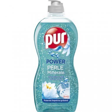 Nõudepesuvedelik Pur Power & Pearls Aqua&Lotus lill, 450 ml hind ja info | Nõudepesuvahendid | kaup24.ee