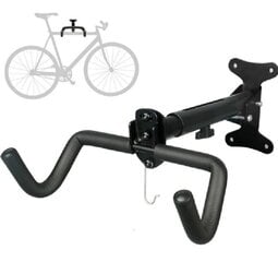 ZAXER Настенная вешалка для велосипеда, 30 кг цена и информация | Держатели для велосипедов | kaup24.ee
