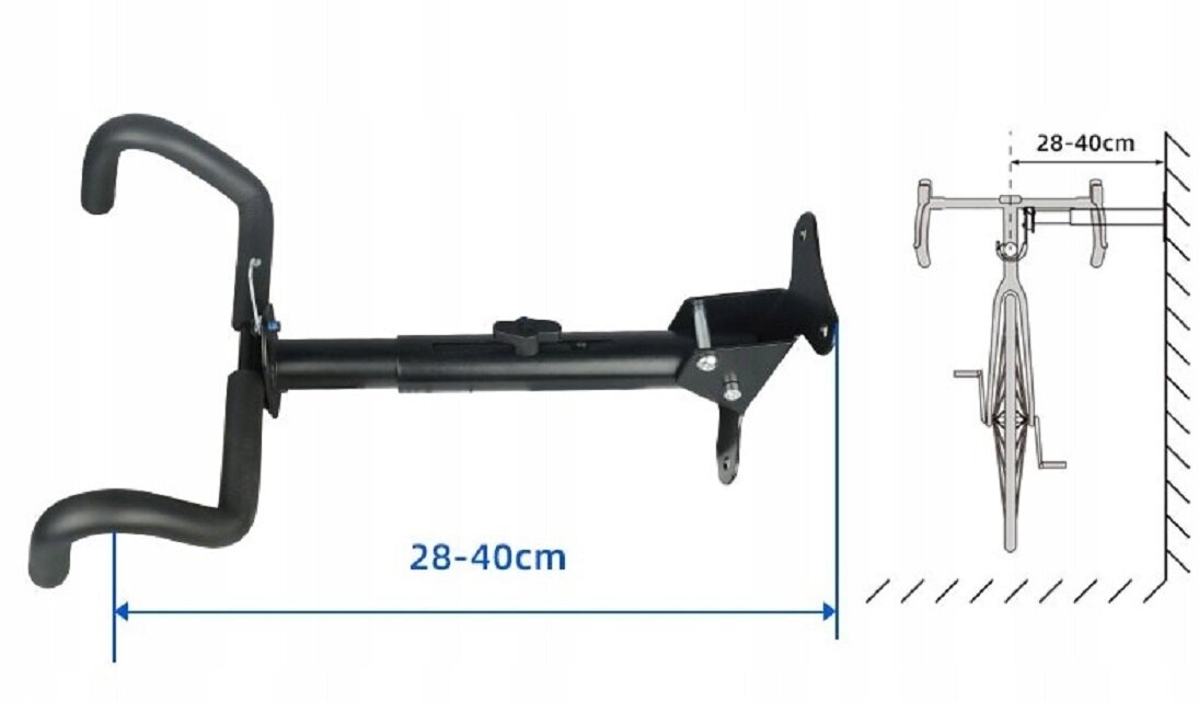 ZAXER jalgratta seinahoidja, 30kg hind ja info | Rattahoidjad | kaup24.ee