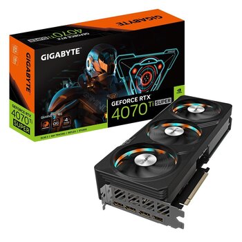 Gigabyte GeForce RTX 4070 Ti Super Gaming OC (GV-N407TSGAMING OC-16GD) hind ja info | Videokaardid (GPU) | kaup24.ee