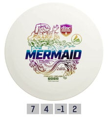 Discgolf DISCMANIA Fairway Driver MERMAID flofts in water White 7/4/-1/2 цена и информация | Диск-гольф | kaup24.ee