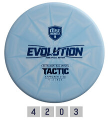 Diskgolfi ketas Midrange Driver Soft exo tactic Special Edition, sinine hind ja info | Discgolf | kaup24.ee