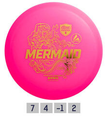 Discgolf DISCMANIA Fairway Driver MERMAID flofts in wate Pink 7/4/-1/2 цена и информация | Диск-гольф | kaup24.ee