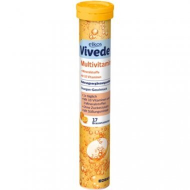 Vitamiinid “Vivede” Multivitamin, 17 tabletti hind ja info | Vitamiinid, toidulisandid, preparaadid tervise heaoluks | kaup24.ee