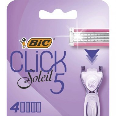 Bic Click Soleil 5 raseerimispead, 4 tk hind ja info | Raseerimisvahendid | kaup24.ee