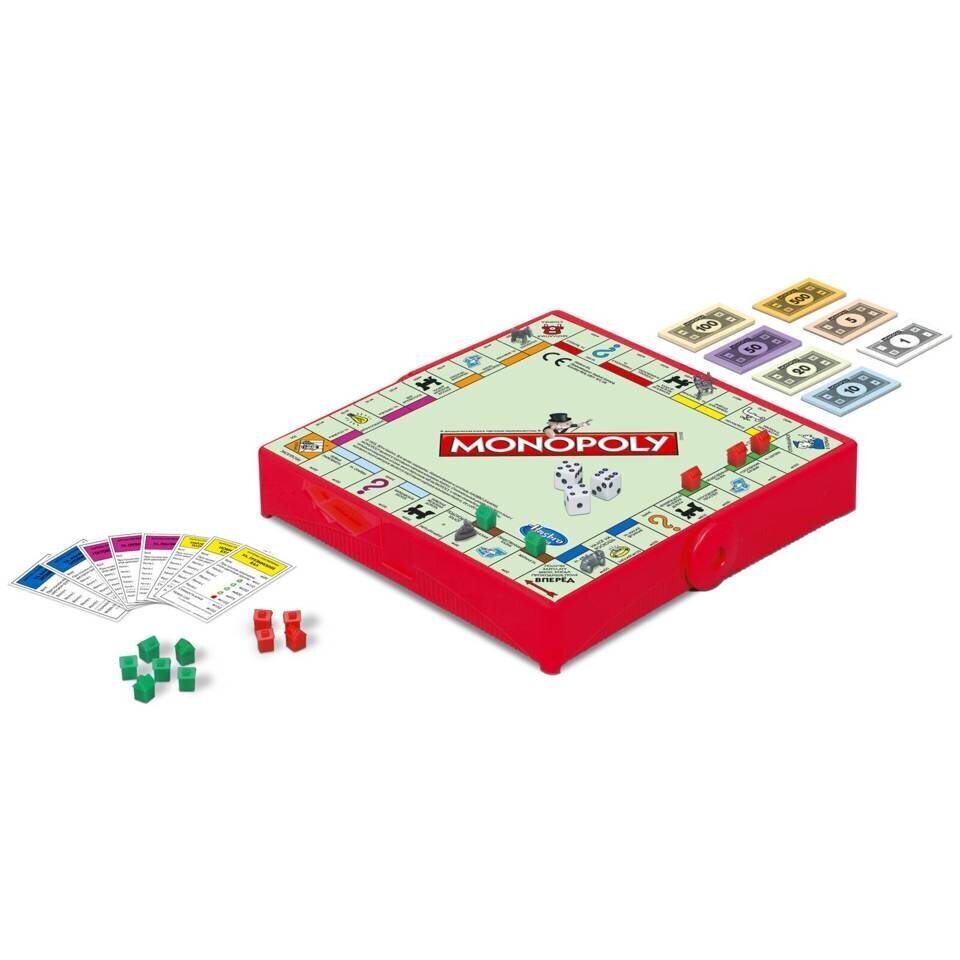 Lauamäng Monopoly Grab&Go Hasbro Gaming, RU hind ja info | Lauamängud ja mõistatused | kaup24.ee