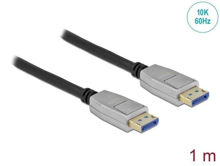 Delock DisplayPort isane 10K 1 m hind ja info | Kaablid ja juhtmed | kaup24.ee