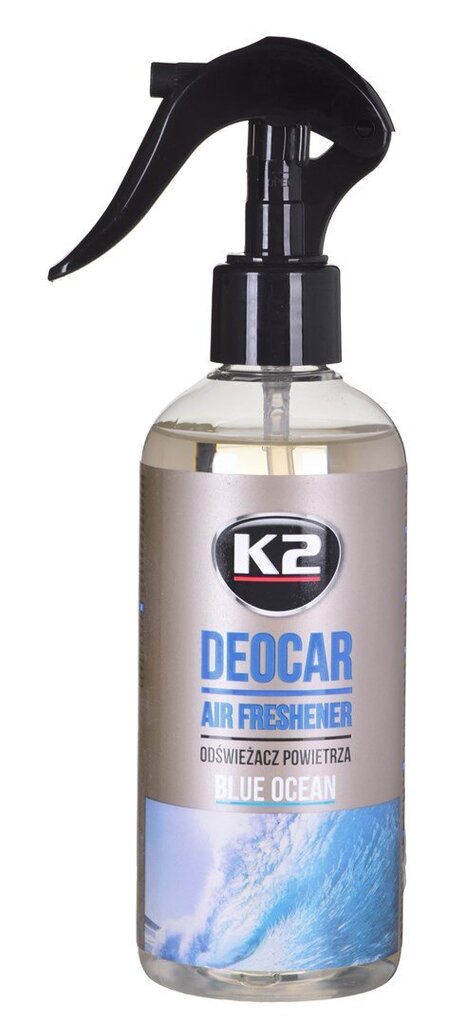 K2 Deocar Blue Ocean 250ml - Õhuvärskendaja цена и информация | Autolõhnastajad | kaup24.ee