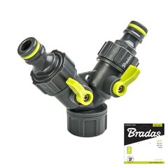 Komplektis 5 toodet. LIME LINE Tee 3/4" 2 klapiga, 5 tk hind ja info | Kastekannud, voolikud, niisutus | kaup24.ee