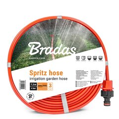 Kastmiskomplekt Spritz hose 1/2" Bradas, 15m, 2 tk hind ja info | Kastekannud, voolikud, niisutus | kaup24.ee