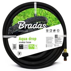 Mikropoorne voolik Aqua-Drop Bradas, 1/2", 15 m, 3 tk hind ja info | Kastekannud, voolikud, niisutus | kaup24.ee