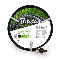Mikropoorne voolik Aqua-Drop Flat Bradas, 1/2" 7,5 m, 3 tk цена и информация | Оборудование для полива | kaup24.ee