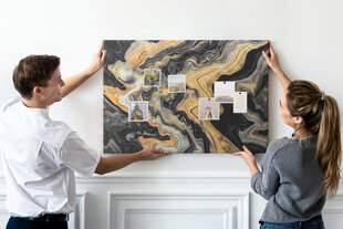Korktahvel Kuldne marmor, 100x70 cm цена и информация | Канцелярские товары | kaup24.ee