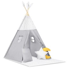 Teepee telk lastele NK-406 Nukido, hall hind ja info | Mänguväljakud, mängumajad | kaup24.ee