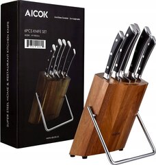 Aicok nugade komplekt, 6 tk цена и информация | Ножи и аксессуары для них | kaup24.ee