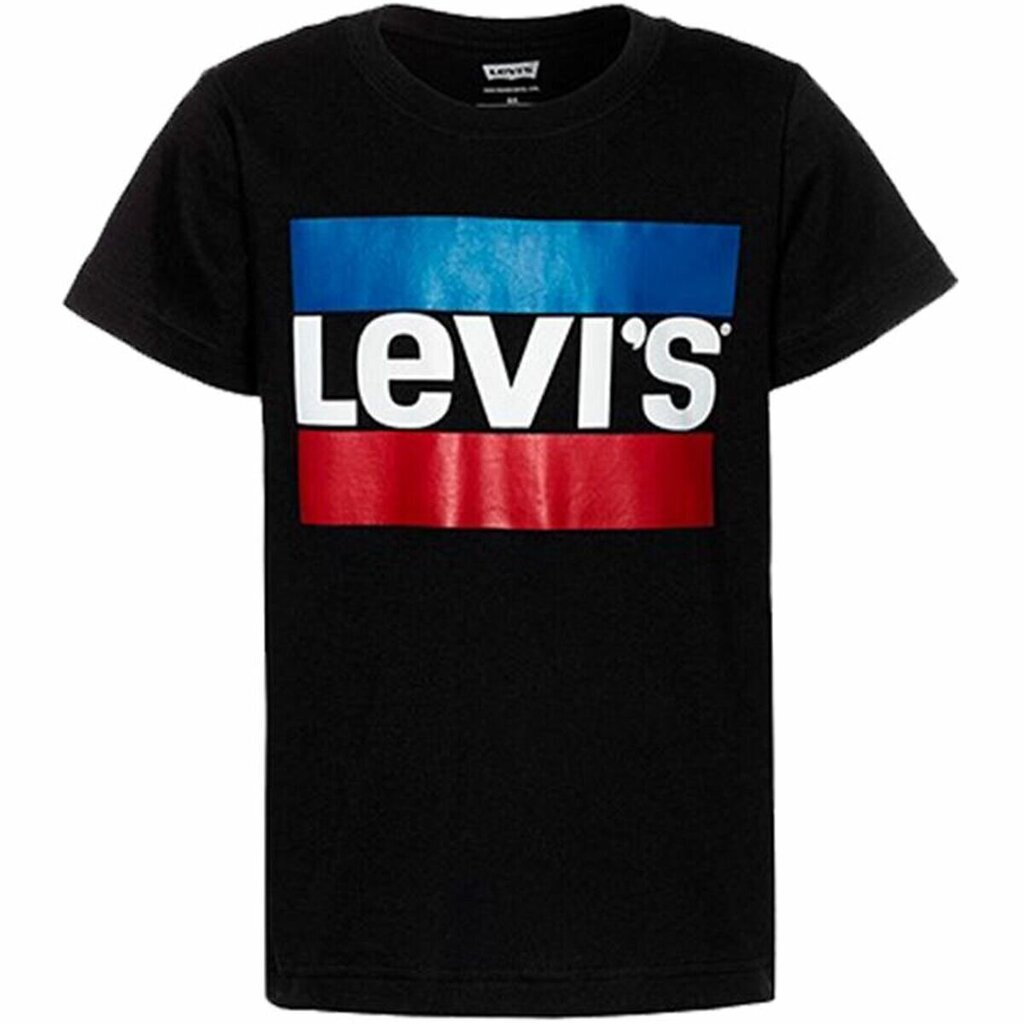 Levi's T-särk poistele, must цена и информация | Poiste särgid | kaup24.ee