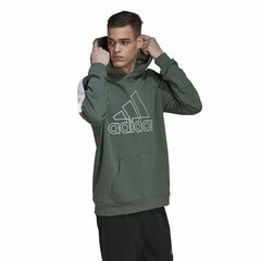 Толстовка без капюшона мужская Adidas Essentials Feelvivid Светло-зеленый цена и информация | Мужские толстовки | kaup24.ee