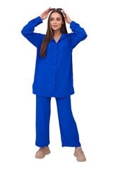 Vabaaja komplekt naistele, sinine hind ja info | Naiste kostüümid | kaup24.ee