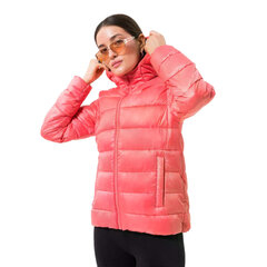 Hooded polyfilled jacket champion legacy 115750ps171 moterims rožinis women's pink 115750PS171 цена и информация | Женские куртки | kaup24.ee