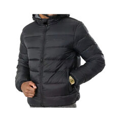 Hooded jacket champion legacy 218077kk001 vīriešiem juoda men's black 218077KK001 цена и информация | Мужские куртки | kaup24.ee