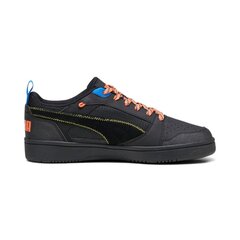 Rebound v6 low puma 39358101 vīriešiem juoda men's black 39358101 цена и информация | Кроссовки для мужчин | kaup24.ee