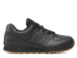 New Balance vabaaja kingad poistele GC574NBB, must цена и информация | Детская спортивная обувь | kaup24.ee