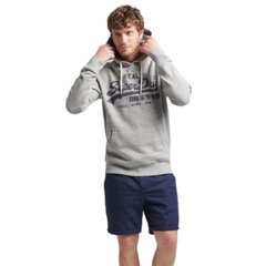 Vintage vl hood superdry m2012093azuc vīriešiem pilka men's grey M2012093AZUC цена и информация | Мужские толстовки | kaup24.ee