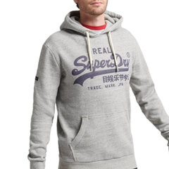 Gymtech hoodie superdry ms311497a07q vīriešiem pilka men's grey MS311497A07Q цена и информация | Мужские толстовки | kaup24.ee