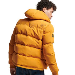 Everest short hooded puffer superdry m5011743a34k vīriešiem geltona men's yellow M5011743A34K цена и информация | Мужские куртки | kaup24.ee