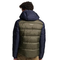 Hood colour block sport puffer superdry m5011752a9uk vīriešiem none men's multicolour M5011752A9UK цена и информация | Мужские куртки | kaup24.ee