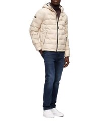 Short quilted puffer coat superdry m5011811a1la vīriešiem smelio spalvos men's beige M5011811A1LA цена и информация | Мужские куртки | kaup24.ee