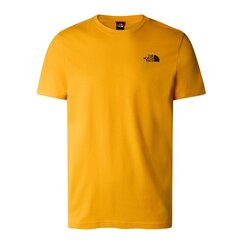 M s/s red box tee the north face nf0a2tx256p vīriešiem geltona men's yellow NF0A2TX256P цена и информация | Мужские футболки | kaup24.ee