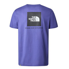 M s/s redbox tee the north face nf0a2tx2i0d vīriešiem violetine men's purple NF0A2TX2I0D цена и информация | Мужские футболки | kaup24.ee