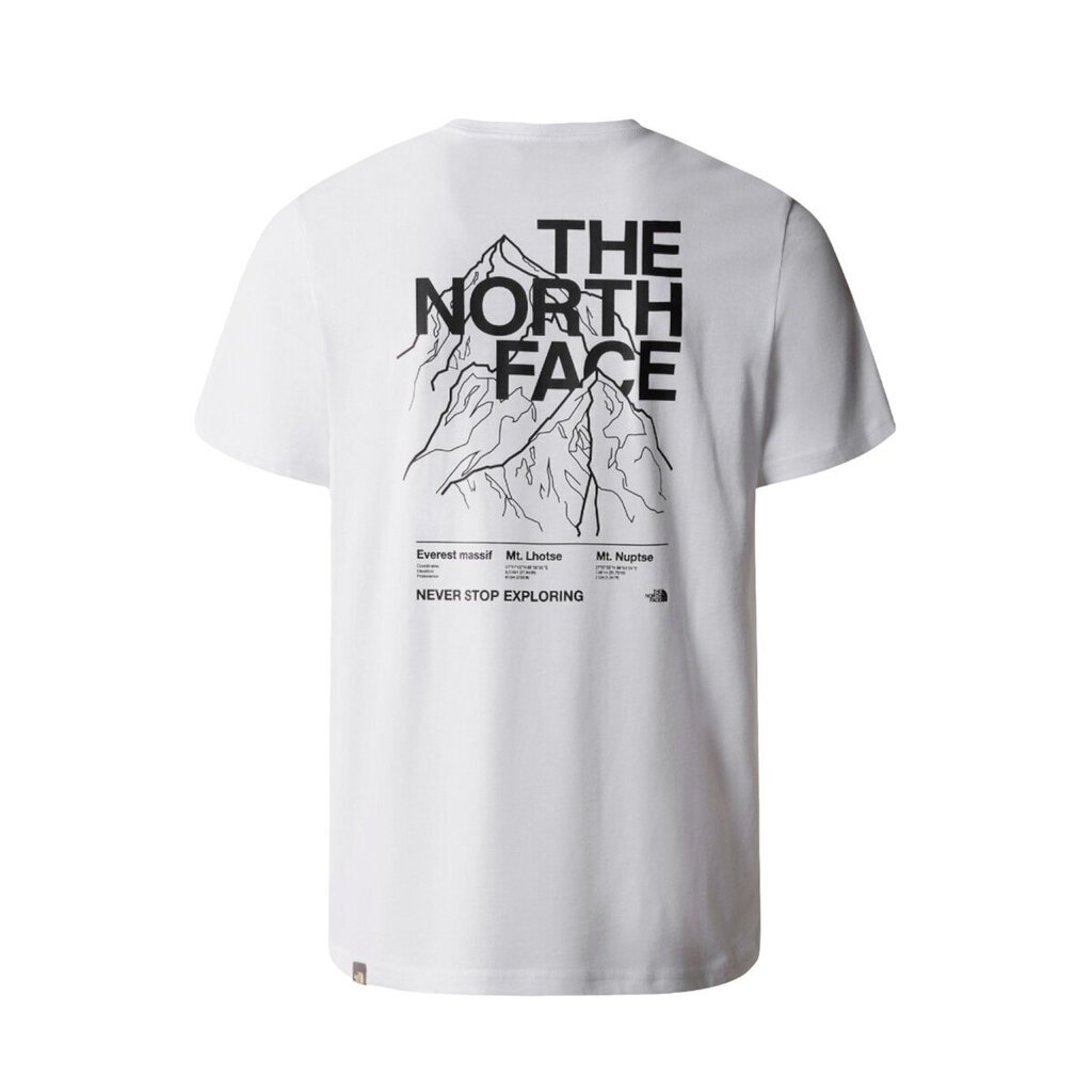 T-särk meestele The North Face, valge цена и информация | Meeste T-särgid | kaup24.ee